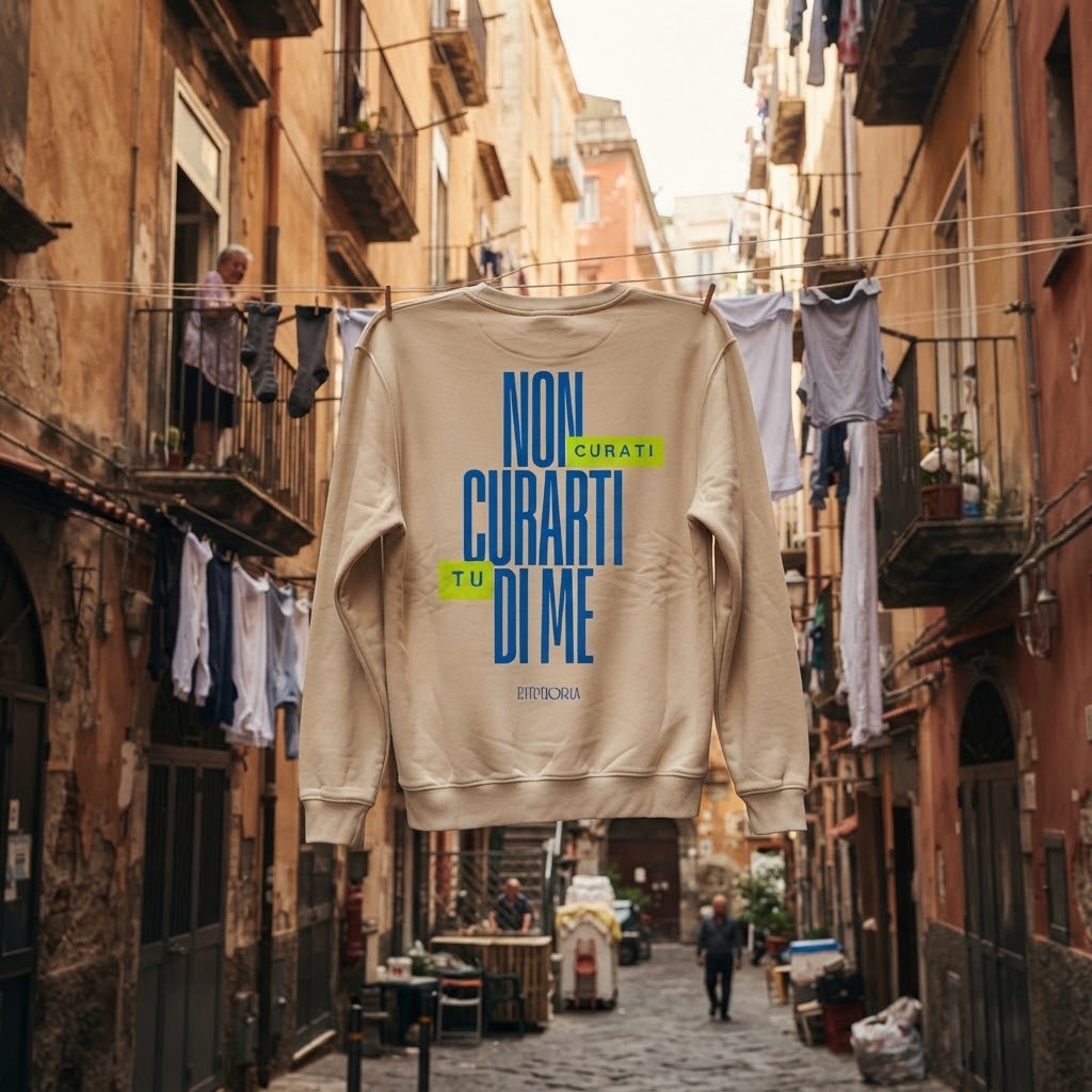 Felpa - Non curarti di me, curati tu