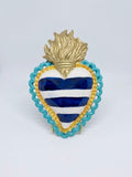 Ex voto Piccolo - Righe Blu