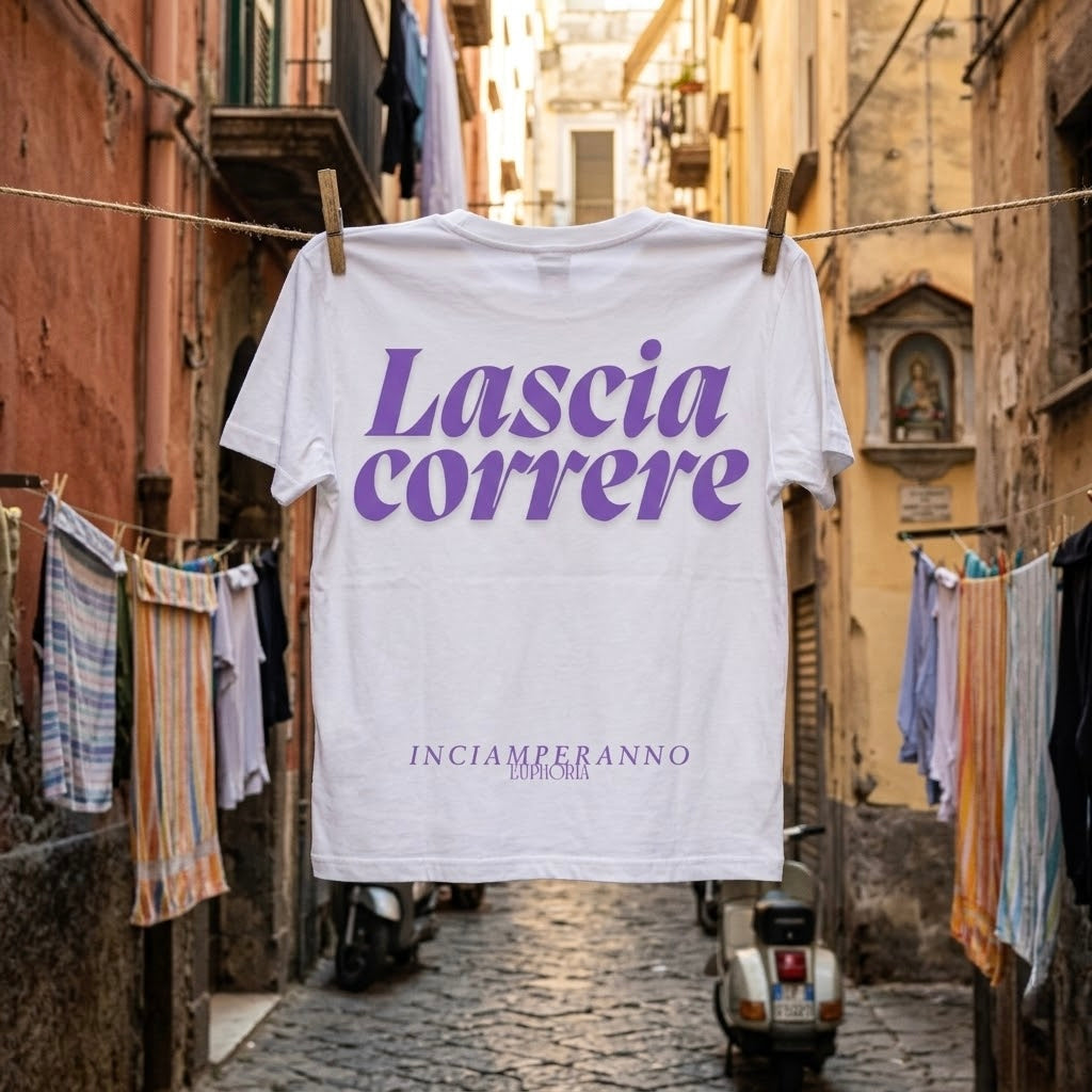 T-shirt - Lascia correre, inciamperanno