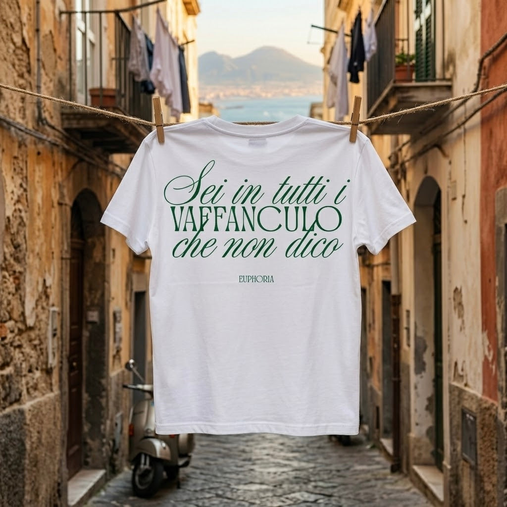 T-shirt - Sei in tutti i vaffanculo che non dico
