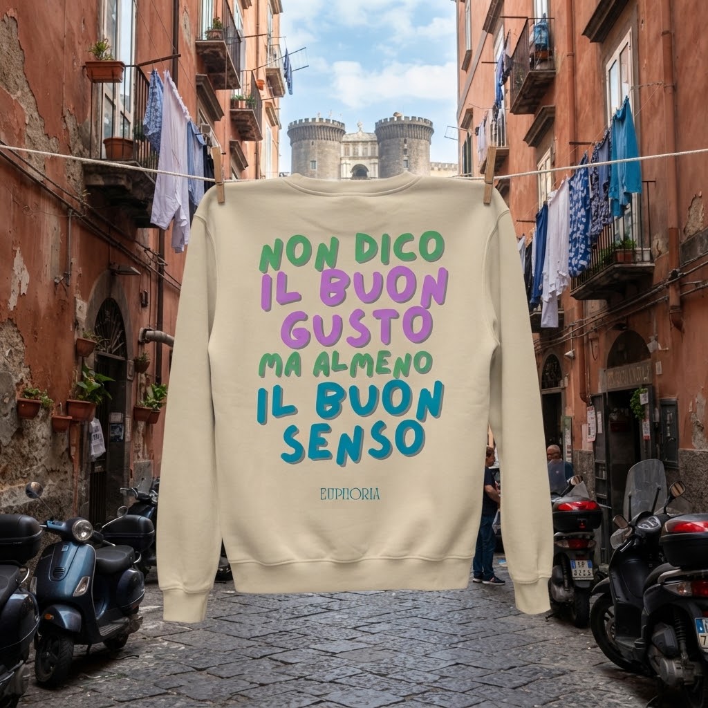 Felpa - non dico il buon gusto ma almeno il buon senso