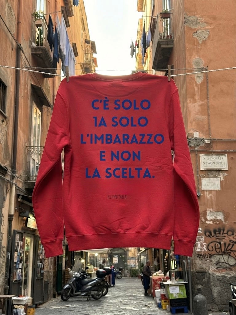 Felpa - c’è solo l’imbarazzo e non la scelta