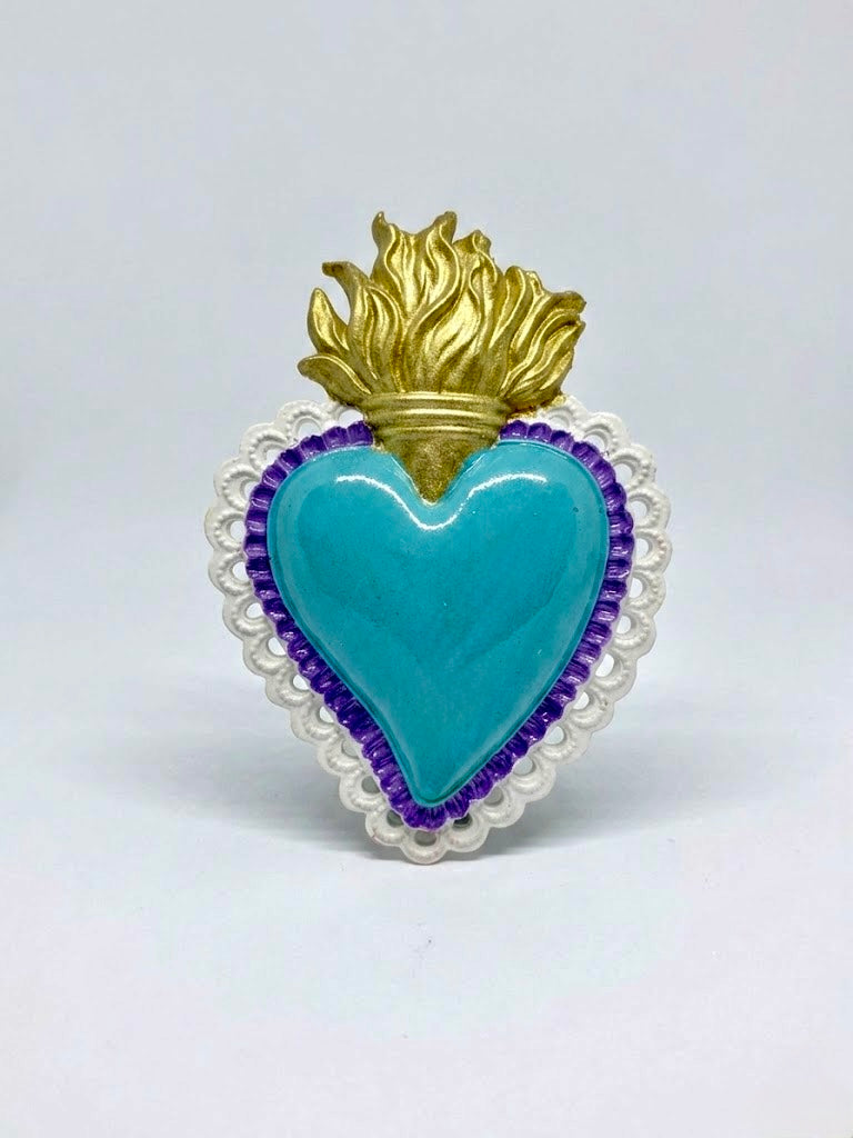 Ex voto Piccolo - Azzurro e Viola