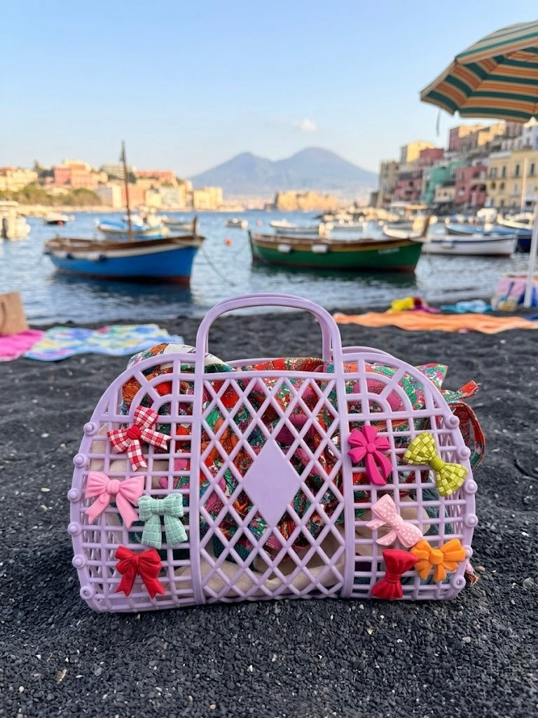 Cestino Fiocchi colorati