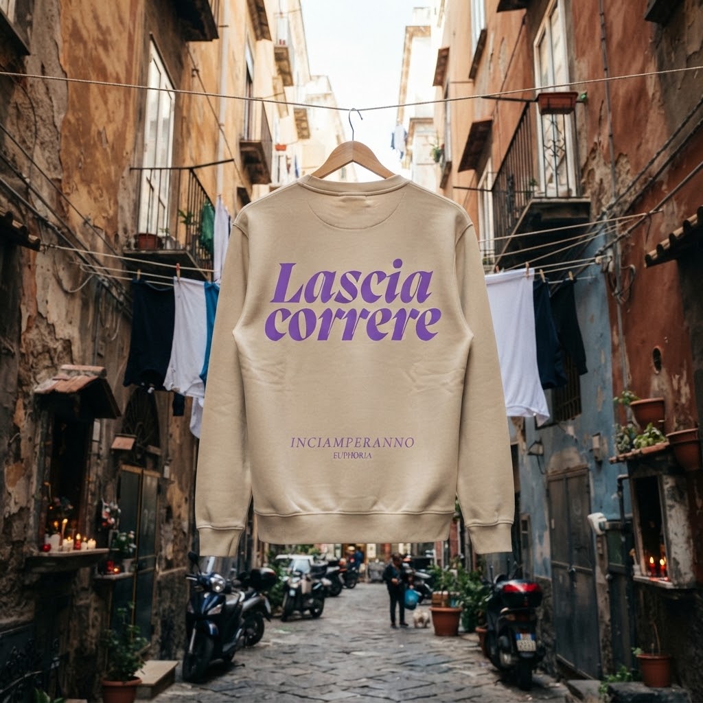 Felpa - Lascia correre, inciamperanno