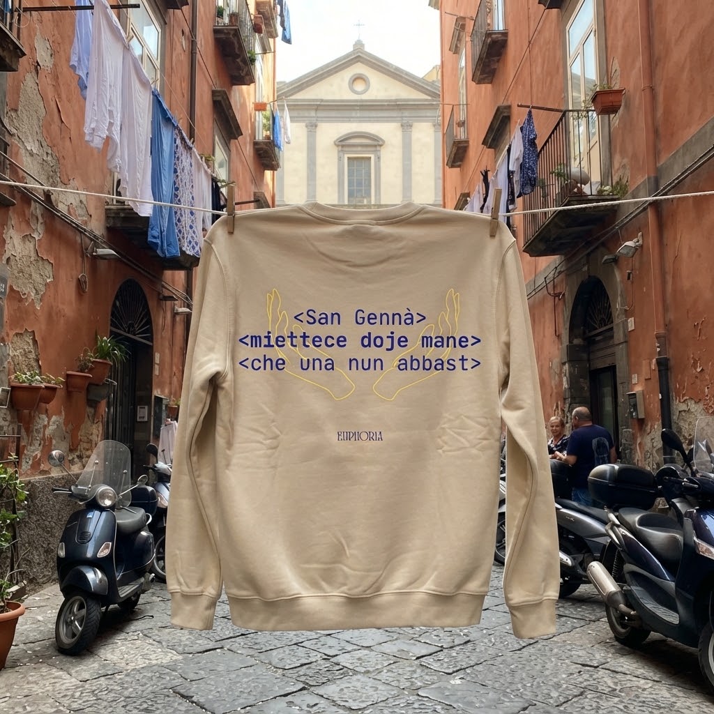 Felpa - San Gennà miettece doj man che una nun abbast
